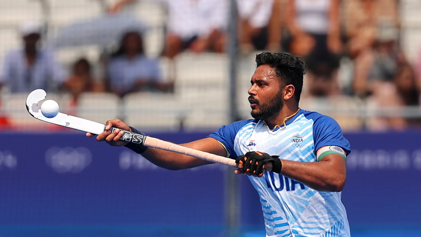 印度队在曲棍球比赛中取得胜利 印度队在曲棍球比赛中取得胜利