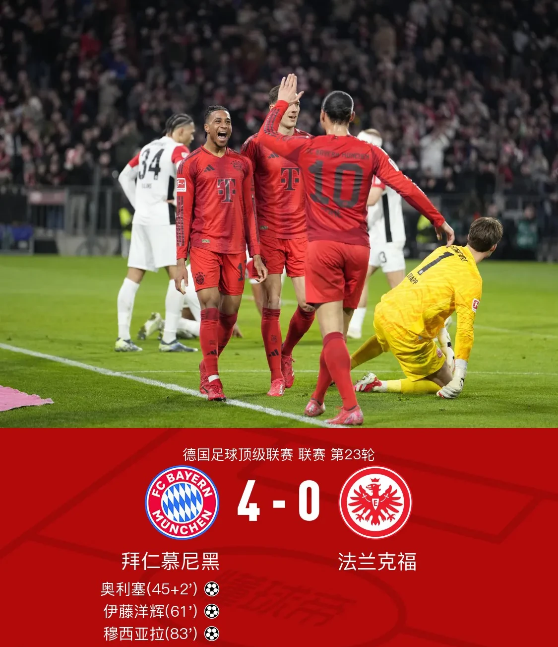 拜仁慕尼黑遭遇主场失利，领先位置受挑战的简单介绍